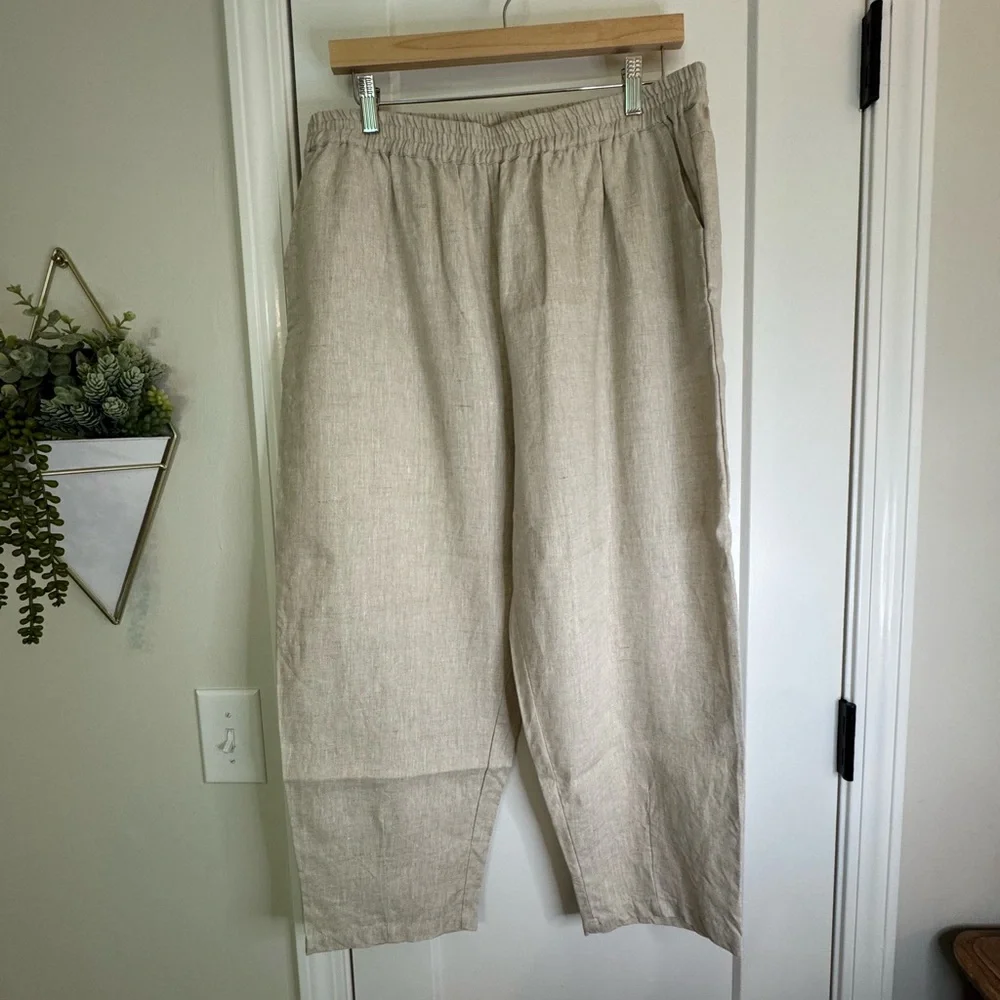 2 Piece XL Linen Bundle Top and Pants - Picture 6 of 12